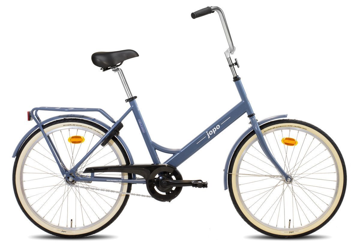 Blue 24" bicycle